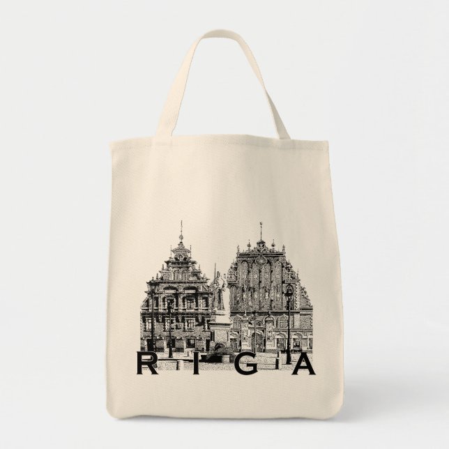 Bolso De Tela Riga (Frente)