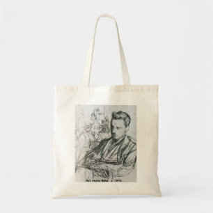 Bolso De Tela Rilke - bosquejo