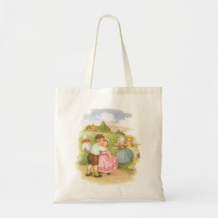 Bolso De Tela Rimas infantiles Vintage Georgie Porgie Mother Goo