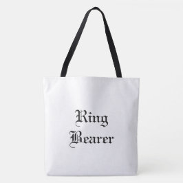 Bolso De Tela Ring Bearer Tote Bag