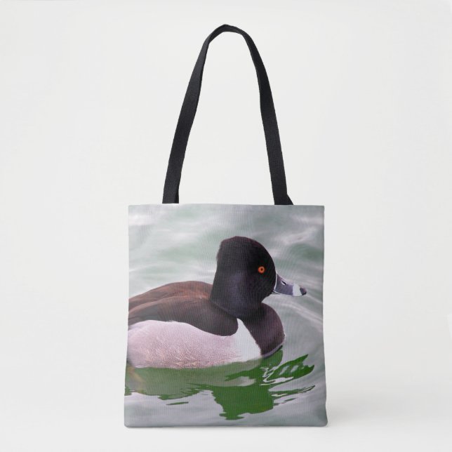 Bolso De Tela Ring Necked Duck (Anverso)