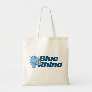 Bolso De Tela Rinoceronte azul