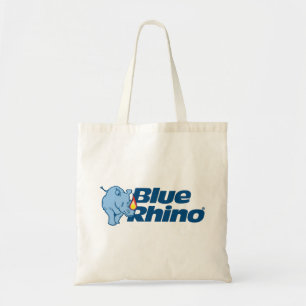 Bolso De Tela Rinoceronte azul