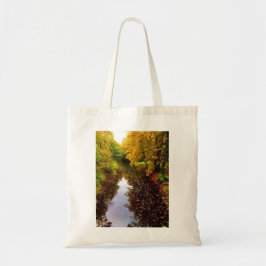 Bolso De Tela Río bajo los árboles