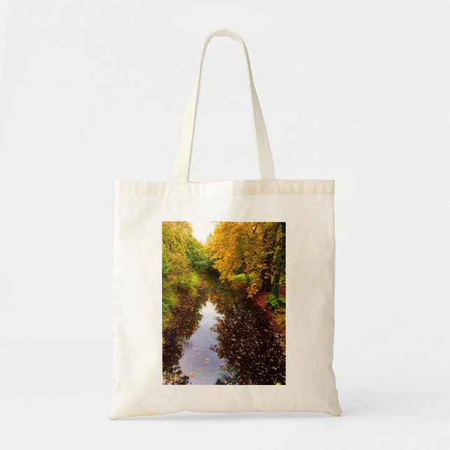 Bolso De Tela Río bajo los árboles (Frente)