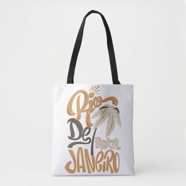 Bolso De Tela Río de Janeiro (Anverso)