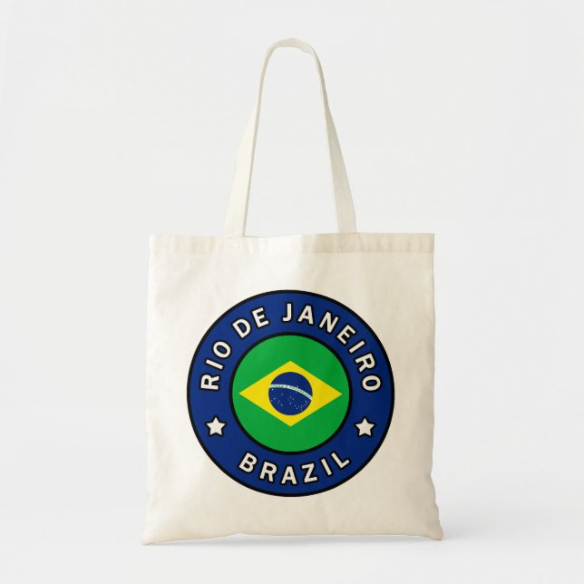 Bolso De Tela Río de Janeiro Brasil (Frente)