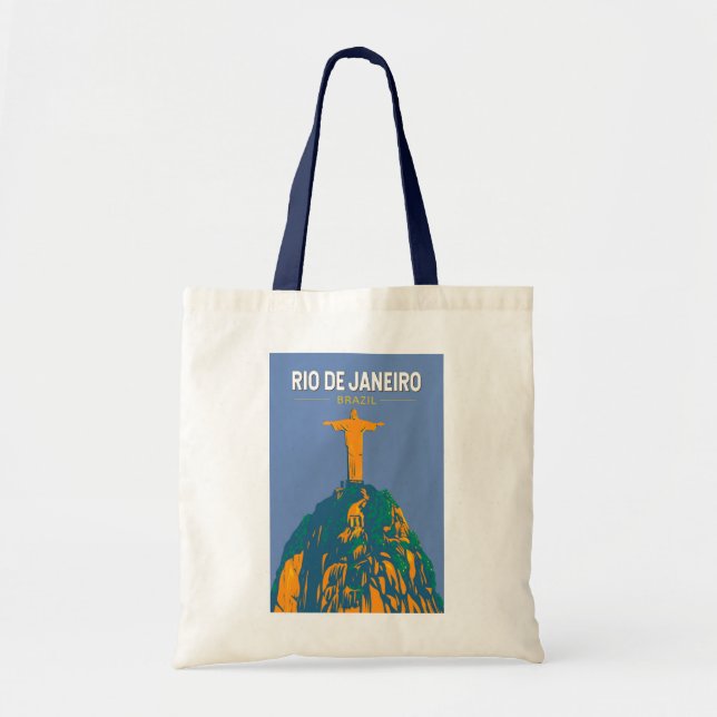 Bolso De Tela Río de Janeiro Brasil Viaje a la intemperie (Frente)