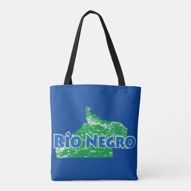 Bolso De Tela Río Negro (Reverso)