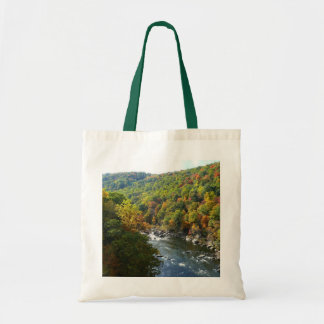 Bolso De Tela Río Ohiopyle en otoño II en Pensilvania