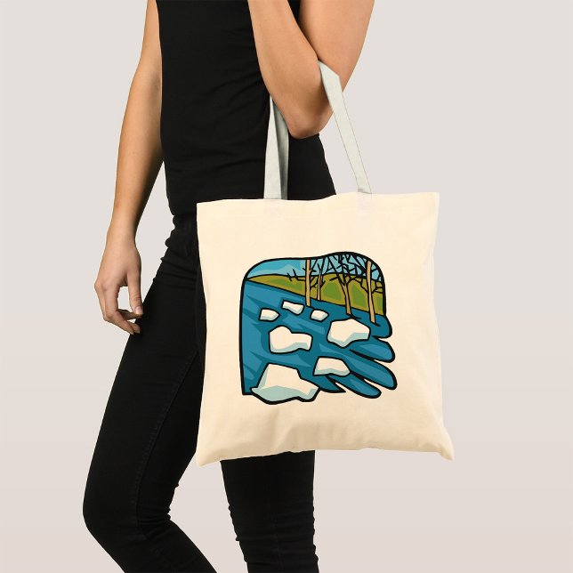 Bolso De Tela Río Primavera (Subido por el creador)