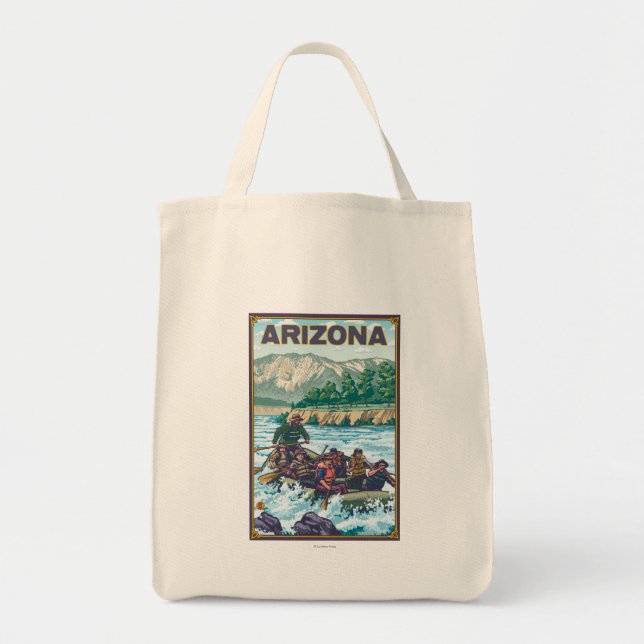 Bolso De Tela Río RaftingArizona (Frente)