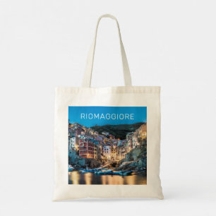 Bolso De Tela Riomaggiore Cinque Terre La Spezia Italia Panorama