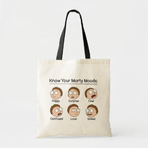 Bolso De Tela RIQUEZA Y MORTY™ Los estados de ánimo de Morty