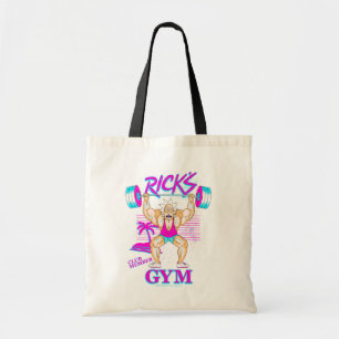Bolso De Tela RIQUEZA Y MORTY™ Miembro del Club Gimnasio de R