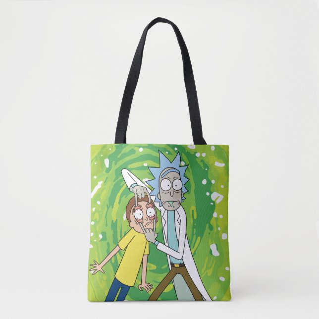 Bolso De Tela RIQUEZA Y MORTY™| Mira Eso (Anverso)