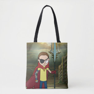Bolso De Tela RIQUEZA Y MORTY™ Mortalidad malvada