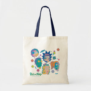 Bolso De Tela RIQUEZA Y MORTY™ Patrón de la familia Smith in
