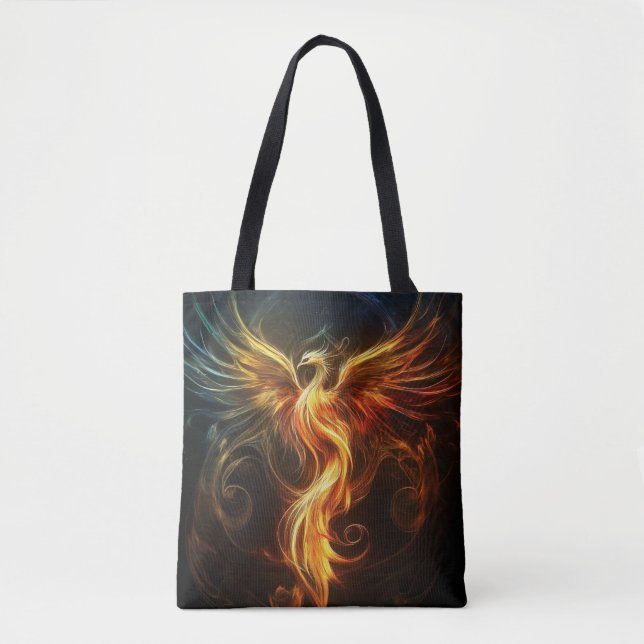Bolso De Tela Rising Phoenix (Anverso)