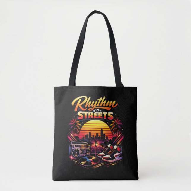 Bolso De Tela Ritmo de las Calles (Anverso)