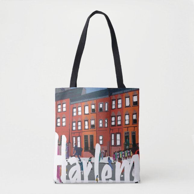 Bolso De Tela Ritmo renacentista de Harlem (Anverso)