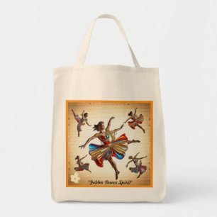 Bolso De Tela "Ritmos de danza Inspiradora"