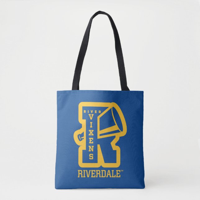 Bolso De Tela River Vixens Letterman (Anverso)