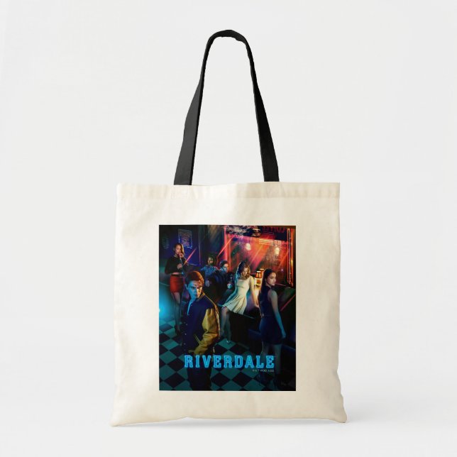 Bolso De Tela Riverdale dentro del Poster Diner del Pop (Frente)