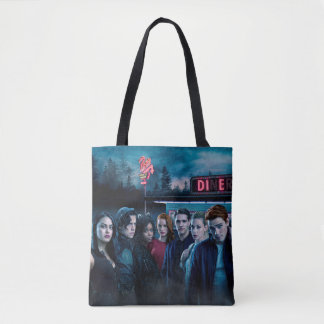 Bolso De Tela Riverdale fuera del Poster Diner del Pop