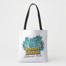 Riverside Avondale Vecindario Tote Bag