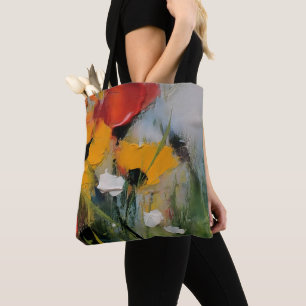 Bolso De Tela Riverside – Prado abstracto expresivo