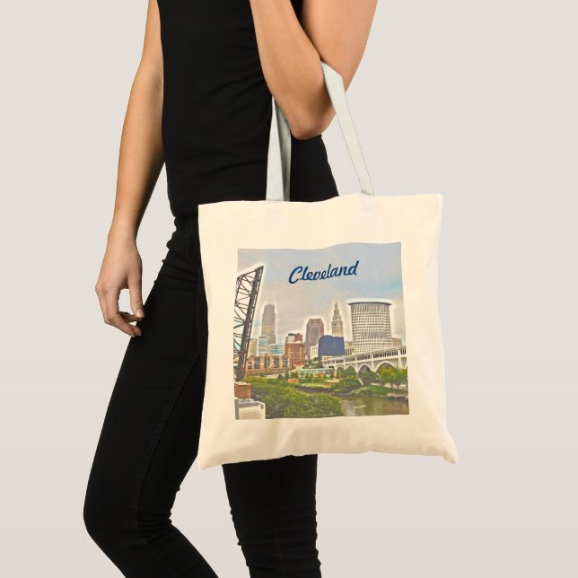 Bolso De Tela Riverview Cleveland II Tote Bag (Anverso (producto))