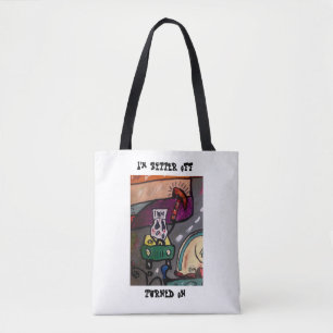 Bolso De Tela Road Rage Tote Bag