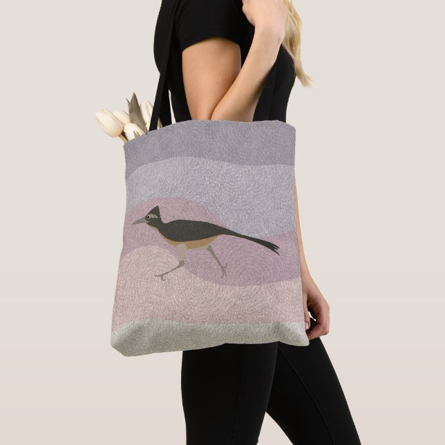 Bolso De Tela Roadrunner Allover Tote Bag (Detalle)