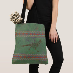 Bolso De Tela Roadrunner del Suroeste Sagebrush Green
