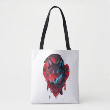 Roamer elegante: El lobo en rojo