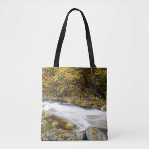 Bolso De Tela Roaring Brook en otoño en Vermont's Green