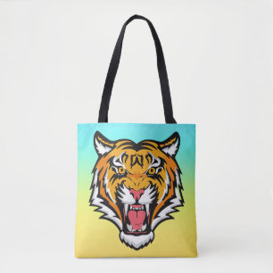 Bolso De Tela Roaring Tiger Head-25818 Travel Mug