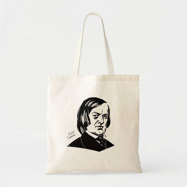 Bolso De Tela Robert Schumann (Frente)