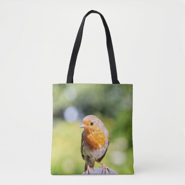 Bolso De Tela Robin de verano (Anverso)