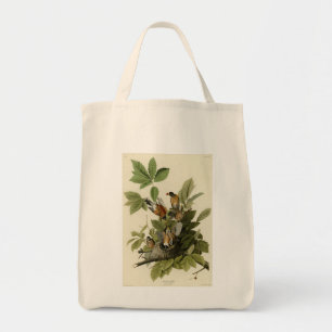 Bolso De Tela Robin estadounidense de los pájaros de América de