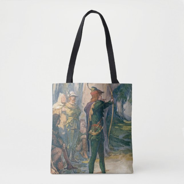 Bolso De Tela Robin Hood (Anverso)