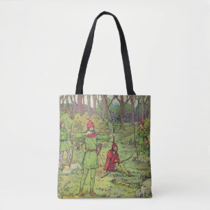 Bolso De Tela Robin Hood en el bosque