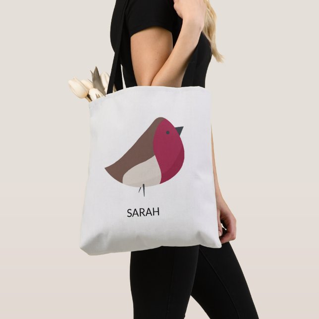 Bolso De Tela Robin Redmama (Detalle)