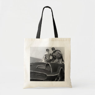 Bolso De Tela Robin y Batman Standing en Batmobile