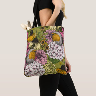 Bolso De Tela Robins en el jardín 2