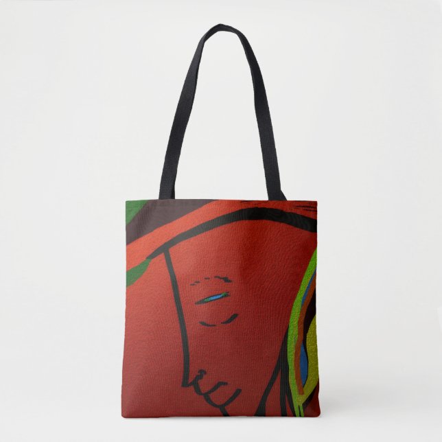 Bolso De Tela Robot Boy (Anverso)