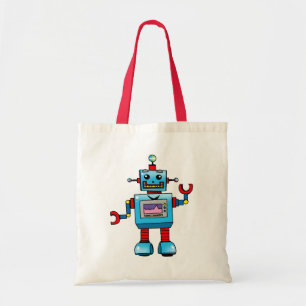 Bolso De Tela Robot lindo
