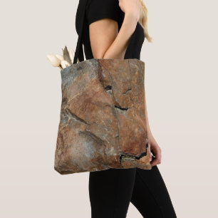 Bolso De Tela Roca de granito gris y dorado Naturaleza