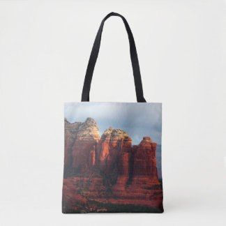 Bolso De Tela Roca de la Cafetera Nublada en Sedona Arizona